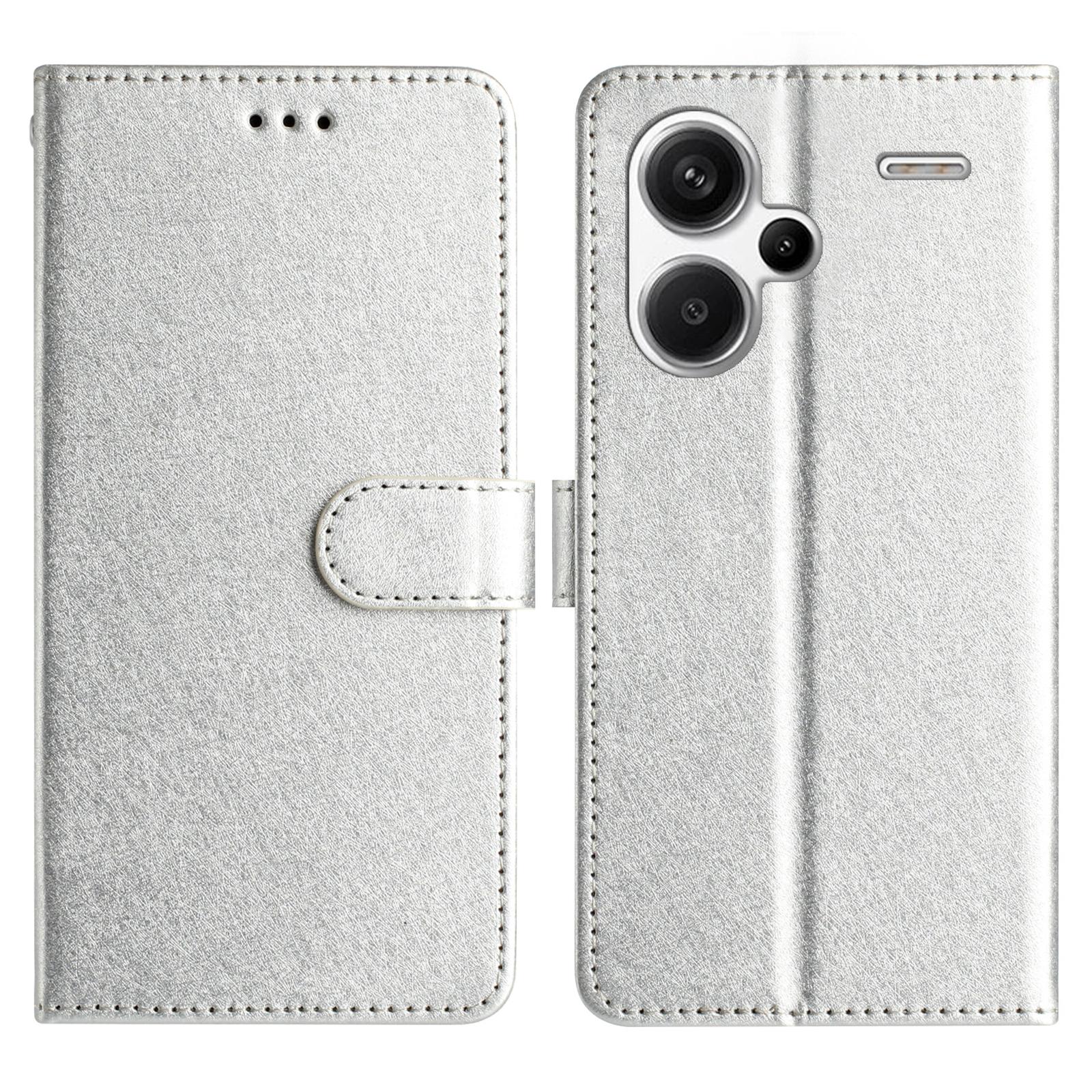 

For Xiaomi Redmi Note 13 Pro+ 5G Case Wallet Leather Phone Cover Viewing Stand Wrist Strap F