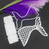 Mermaid Tail Design Style Metal Cutting Die Stencil for DIY Scrapbooking Album Photo Embossing Paper Card Craft Decor