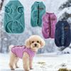 Soft Dog Winter Coat Button Closure Pet Pullover Sweatshirt Cute Dog Vest for Outdoor Walk