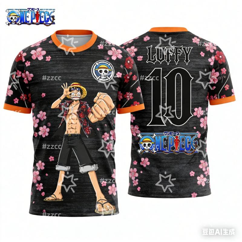 Anime Re:Zero Starting Life In Another World Rem Unisex Plus Size Loose Breathable Short-Sleeve