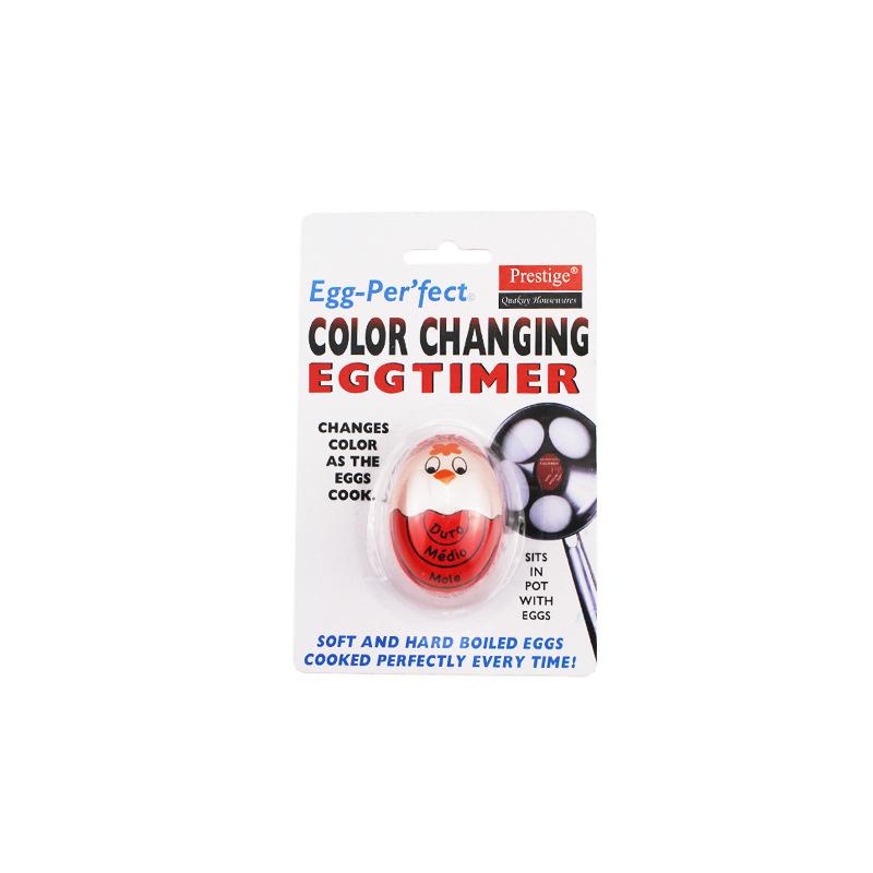 Eco-Friendly Resin Red Eggs Timer Egg Timer Resin Boiled Egg Cooker Color Changing Cooking Temperature Observer Kitchen Tool3