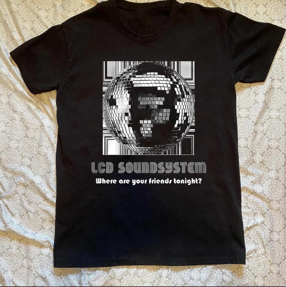

LCD Soundsystem Disco ball All My Friends T-shirt, size S-4XL 2XL