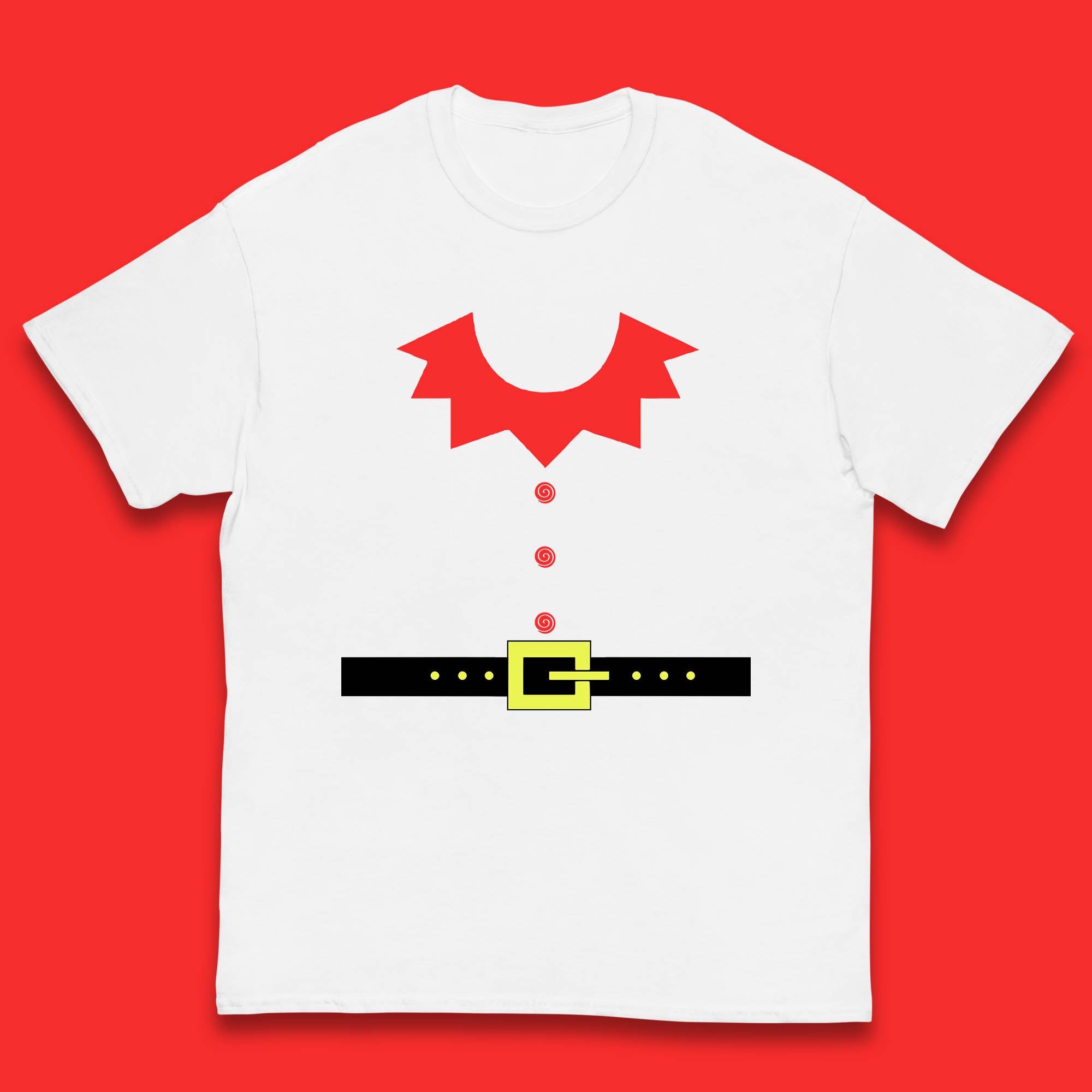Elf Costume Christmas Kids T Shirt 130