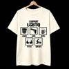 Vintage Unisexs Unisexs Funny I Support Lgbtq T Shirt Cotton Tees 2026 Summer New Unisex Streetwear Casual Trendy Oneck Top