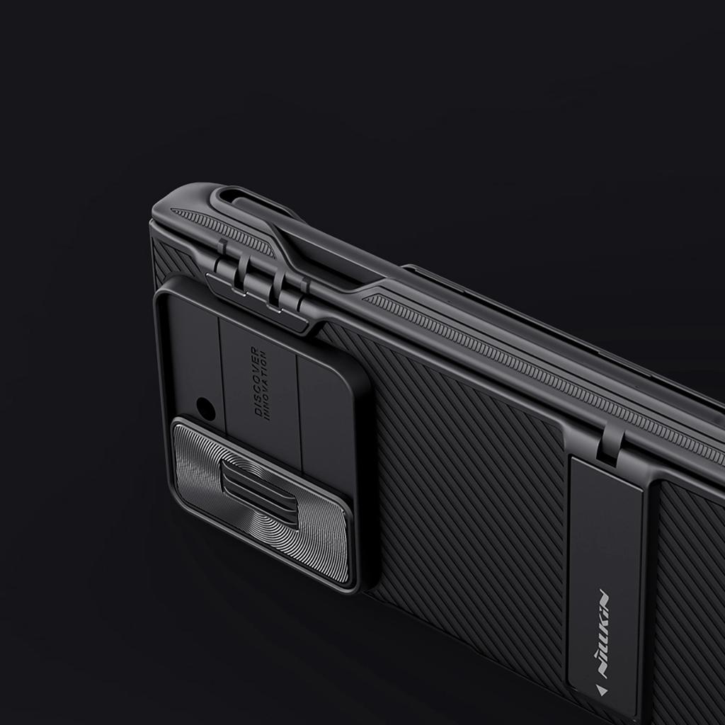 Etui Nillkin Camshield Fold Case Na Samsung Galaxy Z Fold 6 5G Z Uchwytem Na Rysik - Czarny