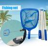 Rede Skimmer para Piscina Rede de Piscina Removível Skimmer de Folhas Leve Ferramenta de Pesca Multifuncional Acessórios