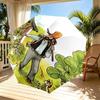 Pettersson und Findus Print Automatic Open Close Umbrella, Portable Foldable Umbrella, for Outdoor Commute Camping Trip, Ideal Birthday Gift