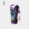 2025 500ML High-end Midsummer Garden Straw Thermos Cup Original Pattern Women's 316 Stainless Steel Water Cup Gift Cup