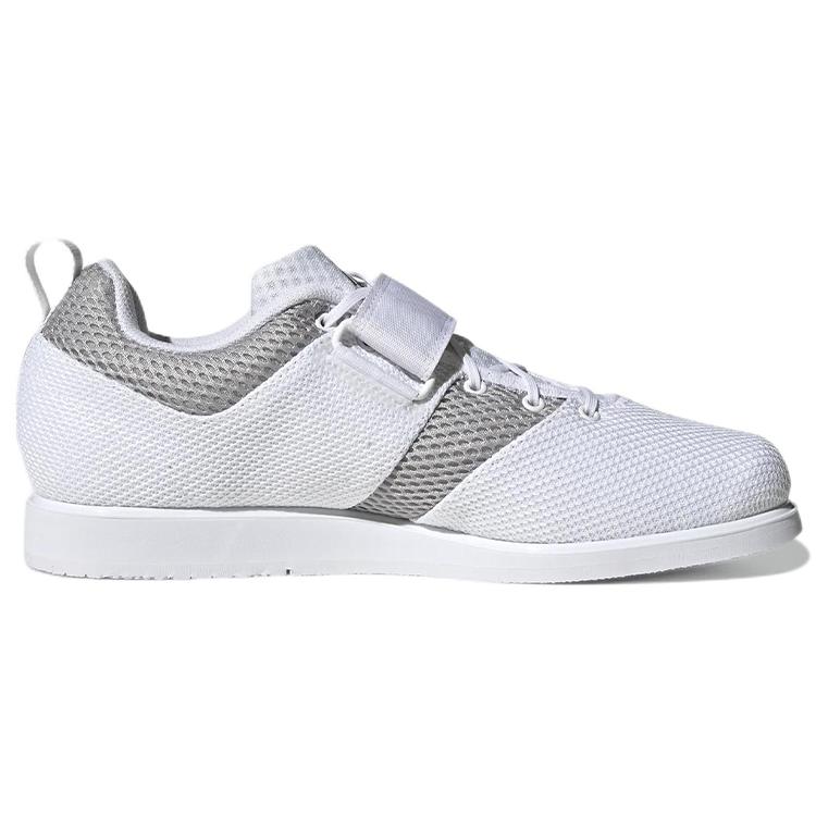 New Adidas Powerlift 5 Cloud White Core Black Grey Two GY8919