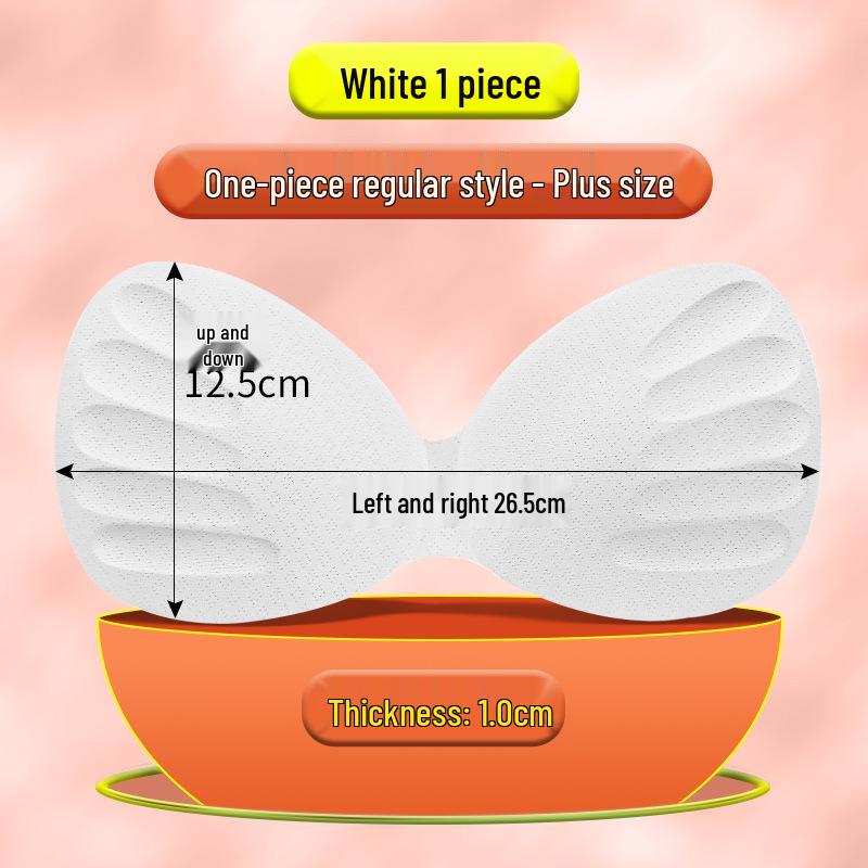 Seamless One-Piece Ultra-Thin Push-Up Sports Bra Pad Replacement