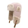 Thickened Velvet and Thickened Windproof and Warm Ear Protection Hat Outdoor Riding Cold Northeast Cotton Hat Men