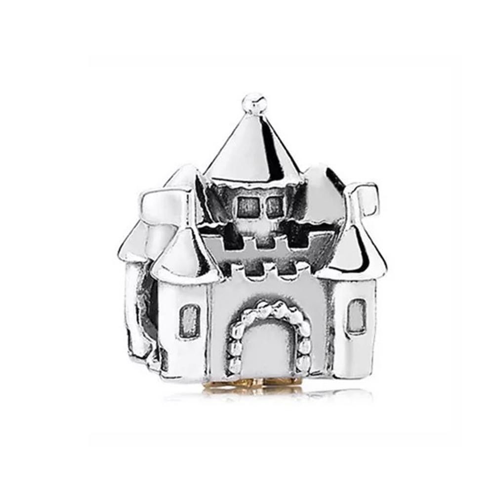 925 Silber Reise-Reisepass-Charm-Perlen mit Eiffelturm Big Ben Anhänger DIY Modearmband für Damen Schmuck