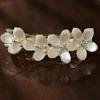 1PC Vintage Floral Rhinestone Hair Clip Suitable All Seasons Perfect for Weddings/Parties Exquisite Styling elegant Versatile