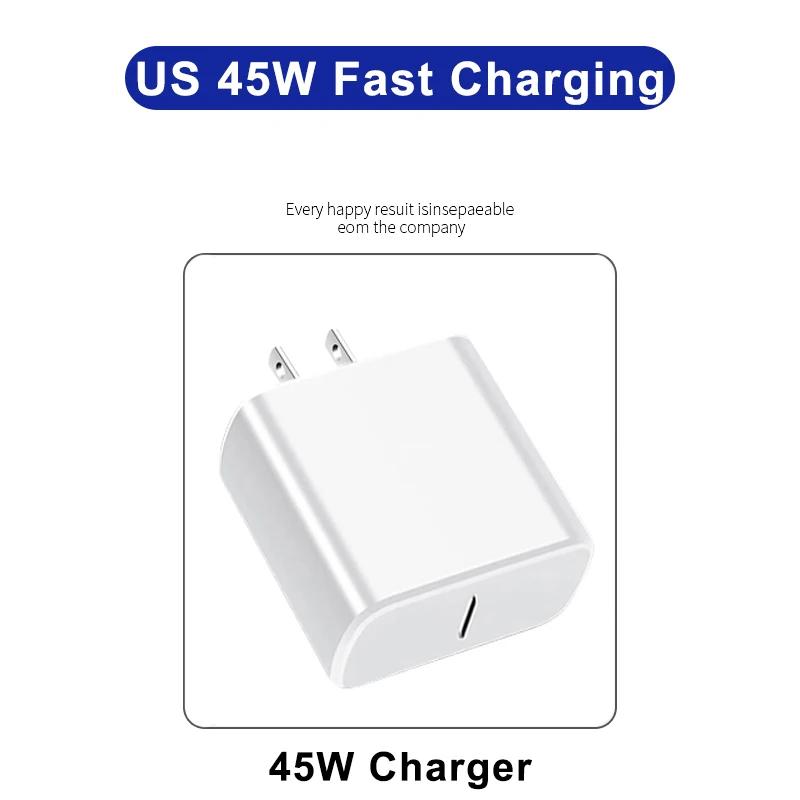 45W Fast Charger USB C Phone Adapter For Samsung Galaxy S23 S24 S25 Ultra A55 A35 A15 5G Plug Charger Type C Fast Charging Cable