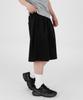 Opeumeideu Side Pintuck Bermuda Shorts Wide Shorts_Black