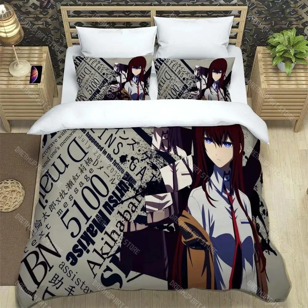 Cartoon anime fashion print soft and comfortable bedding set luxury quilt cover Customizable comforter bedding sets