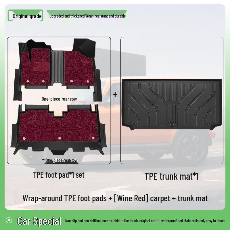 Chery iCAR V23 2026 Full Coverage TPE Floor Mats & Accessories