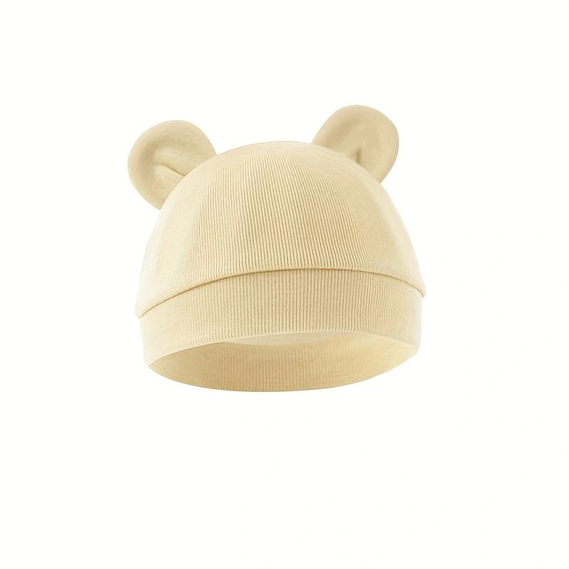 Conjunto de Chapéu e Luvas para Bebê Menina Algodão Gorro para Recém-nascidos Acessórios para Meninas Touca para Bebê Touca para Crianças Pequenas e Bebês Presente para Recém-nascidos