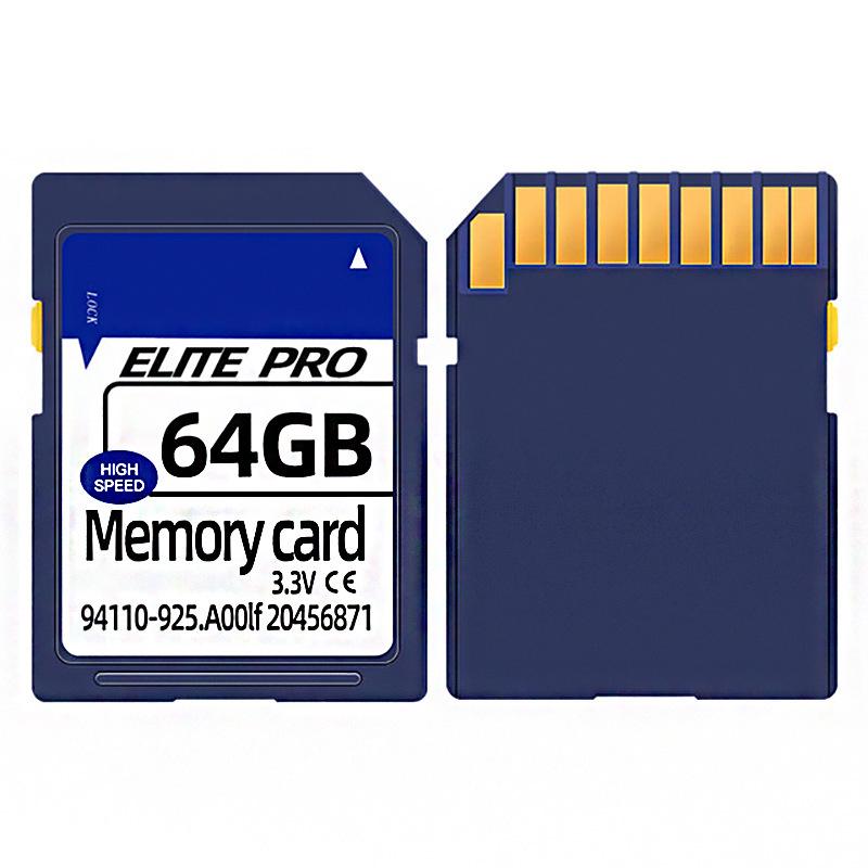 High-Speed 128GB SD Memory Card for DSLR and Camcorder