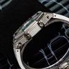 Casio Custom Collection Quarzwerk Kautschukarmband Uhr Unisex Weißes Zifferblatt GA-2100-7A7(Watch8--)
