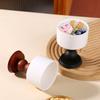 Retro French Ceramic Goblet Ice Cream Cup Pudding Dessert Bowl