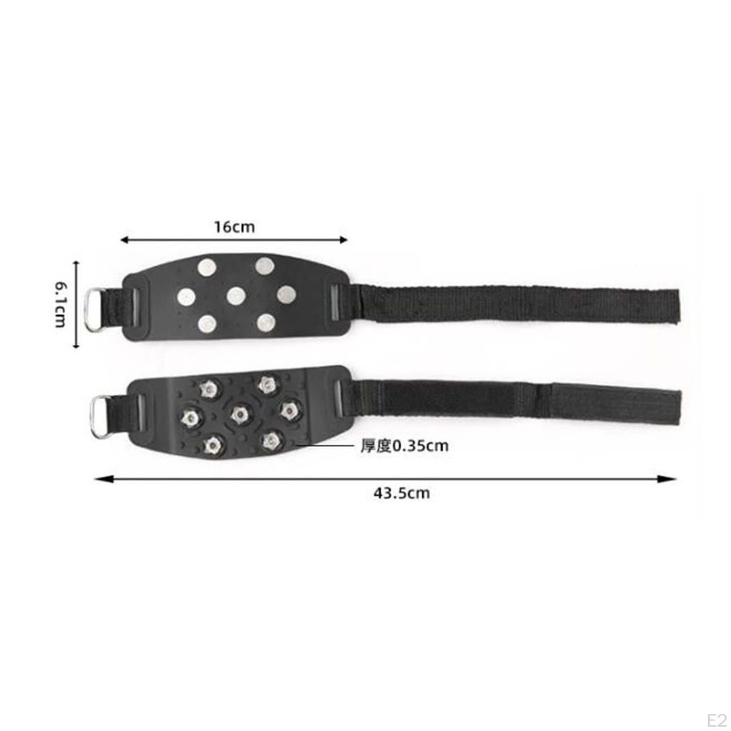 Shoe Spikes Ice Crampons Grippers Snow Grips Traction Cleats for