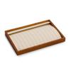 Woodten Jewelry Wooden Jewelry Storage Tray for Suitable for Fashion and Long Chains P05301 Tray, 13-Grid Bracelets, High-End Bracelets, Pendants,