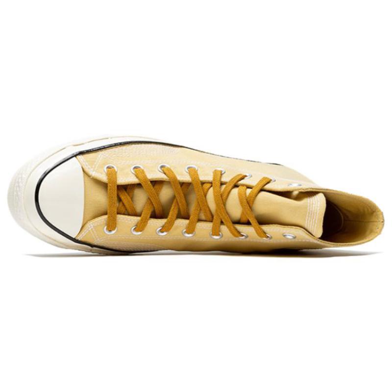 Converse 1970s Comfortable Everyday High Top Canvas Shoes Unisex Yellow