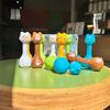Non-Toxic Bowling Children'S Ball Games Toys Animal Styles Parent-Child Interaction Educational Toys Indoor And Outdoor Entertainment