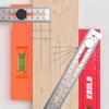 Foldable Marking Protractor Multi-Function Gauge Tool Folding Ruler  Carpenter DIY
