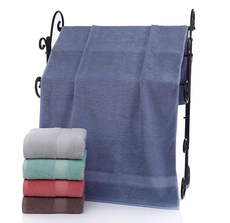 Quick-Drying, Absorbent, No-Shed, Thickened Unisex Bath Towel - 100% Pure Cotton for Adults