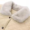 Women's Plus Velvet Thickened Fluffy Lapel Winter Cotton Jacket