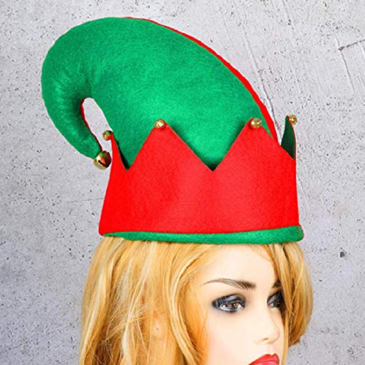 Parent-child Christmas Elf Candy Shoes Hat Christmas Holiday Fancy Dress Parties