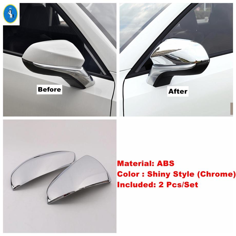 Accessories Car-styling Rearview Mirror Shell Rain Eyebrow / Rear Window Wiper Protector Cover Trim For Changan CS35 2018 -