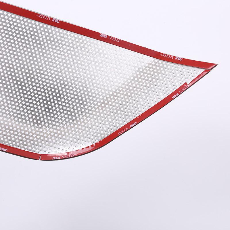 For Maserati Levante 2016- Stainless Steel Car Front Door Speaker Net Cover Speaker Net Protection Cover Car Accessories