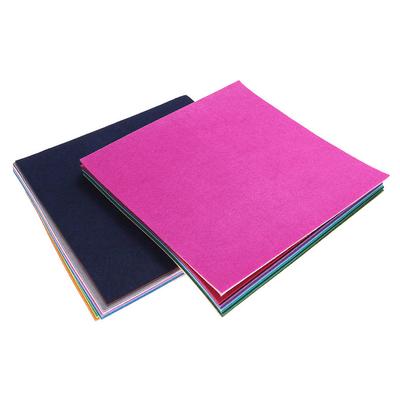 40Pcs 10x15cm Multicolor Nonwoven Fabric Sheets Premium Craft Felt Sheets for DIY Art Sewing Cutting Gluing Stapling Painting