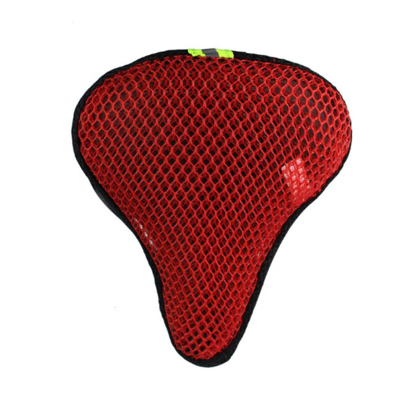 Saddle Cover 3D Mountain Bike Thick Breathable Super Soft Bicycle Seat Cushion Silicone Sponge Gel Bike Seat Bicycle Accessories
