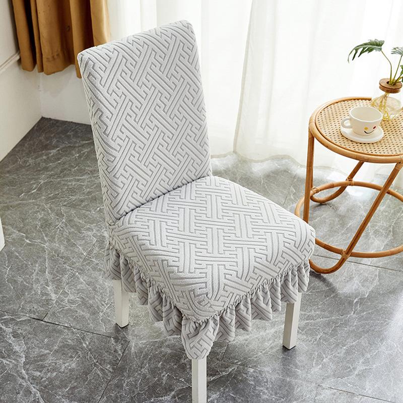 Jacquard Stretch Stuhlhussen für alle Jahreszeiten