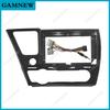 9 Inch Car Frame Fascia Adapter Canbus Box Decoder For Honda Civic US 2013-2017 Android Big Screen Dash Fitting Panel Kit