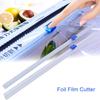 3pcs Reusable Foil Film Cutter Convenient Cling Film Cutting Strip Plastic Wrap Dispensers  Kitchen