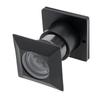 Solid Brass Square 28mm Door Peephole 220 Degree HD Optical Glass Lens Privacy Cover Heavy Duty Universal Fit for 42-54mm Door Thickness