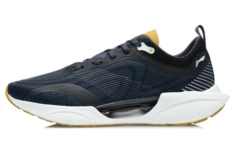 Li Ning Super Light 18 Running Shoes Men s Low Top Night Blue/Black/White ARMR007-10 42