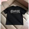 Gothic Letter Print Tshirt