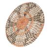 Grass Woven Placemats Nordic   Innovative Round Placemats for Dining Table Home Decor Wall Decor