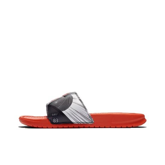 

Nike Benassi JDI Print Team Orange CI1954-016 EU 41 оранжевый/чёрный