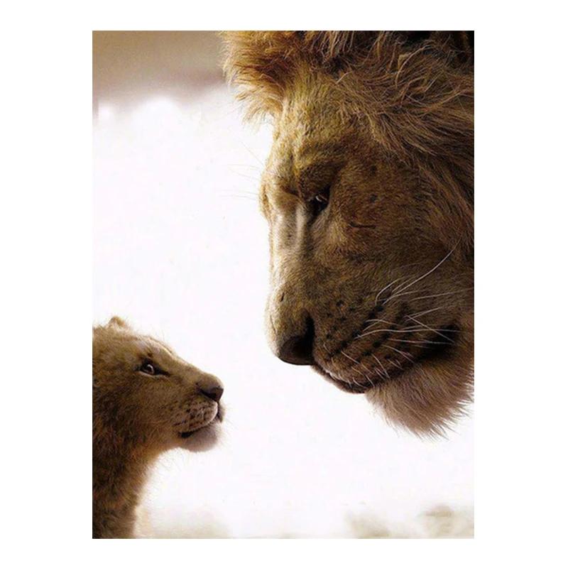 

Lot Style Choose African Wild Lions Family Animals Print Art Canvas Poster For Living Room Decoration Home Wall Picture 8X12inch 20x30cm