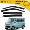 Compatible Rain Guard Window Eyebrows for 2005-2015 Suzuki Spacia Every - Car Door Deflectors and Decoration