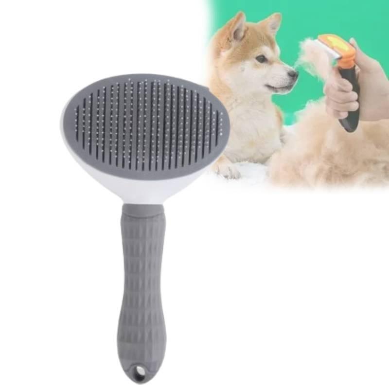 Premium Pet Grooming Brush For Cats And Dogs Stainless Steel Pin Comb For Shedding