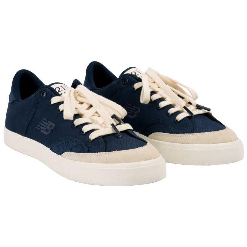 New Balance Anb Brand X  Nb 212 Leather Fabric Comfortable Low-Top Sneakers Unisex Sneakers Navy NM212ABC