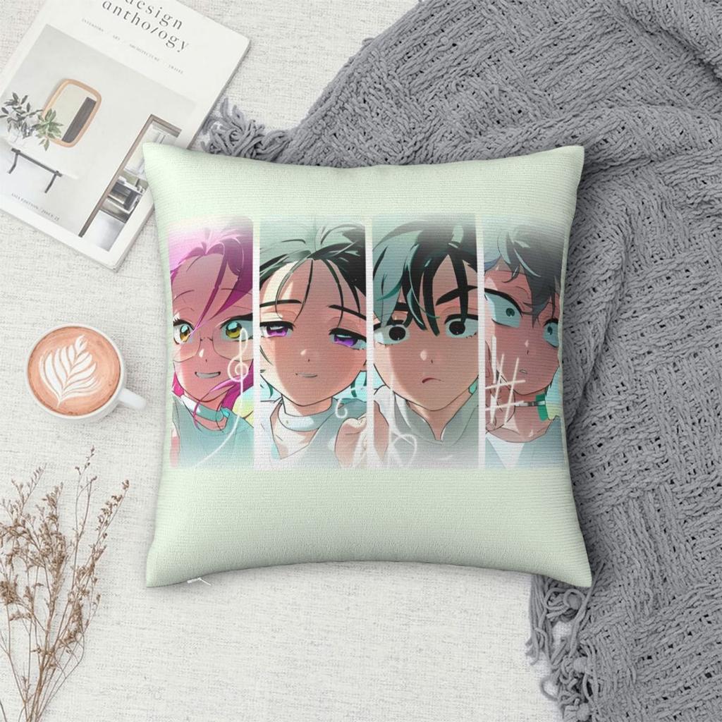 Alien Stage Anime Federe per Cuscino Mizi Sua Till Ivan Copricuscino Decorativo Novità per Divano 45*45cm